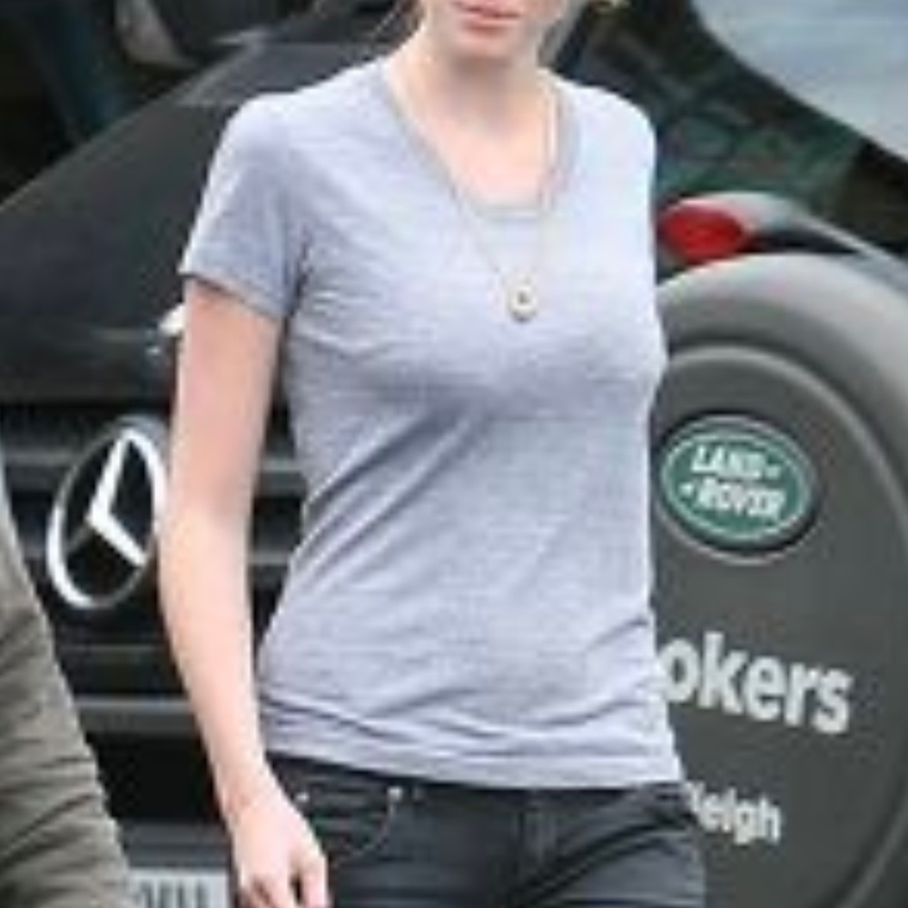 Rag & bone classic gray tee M